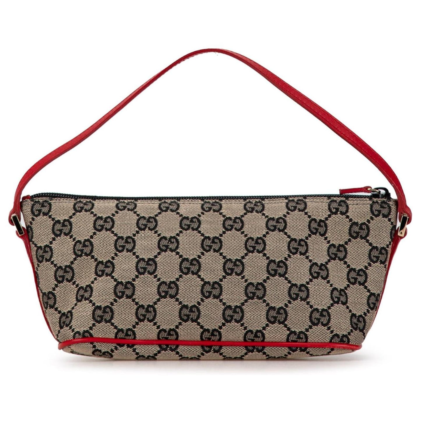 Gucci boat pouch monogram bag