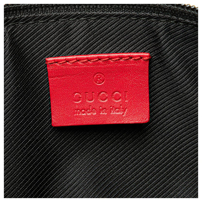 Gucci boat pouch monogram bag